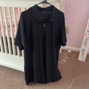 Perry Ellis Black Polo